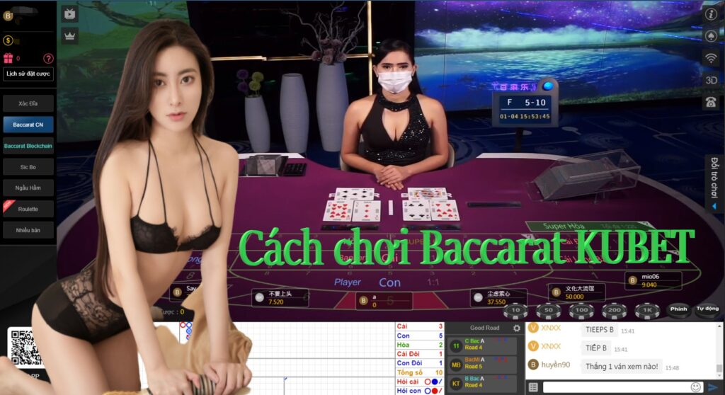 Cách chơi Baccarat