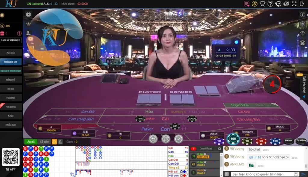 JC casino - bài nặn baccarat