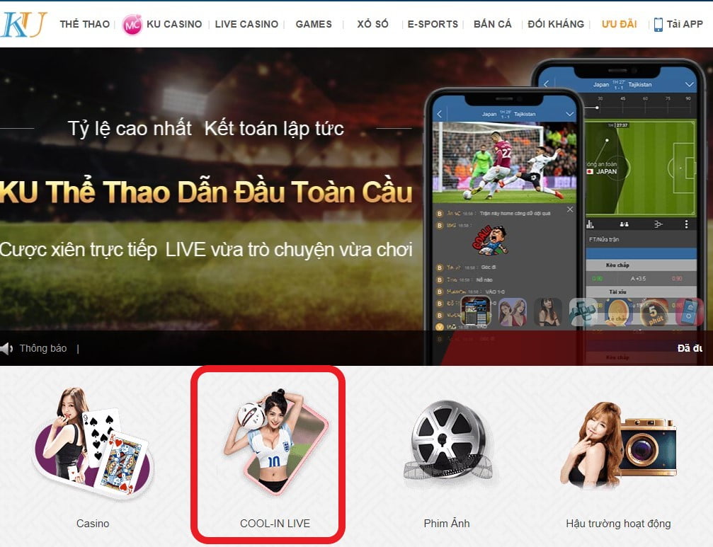 Hướng dẫn xem trực tiếp bóng đá tại JCbet Casino 