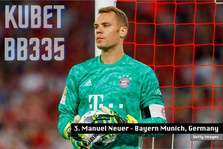 Thủ môn bóng đá số 3 thế giới: MANUEL NEUER