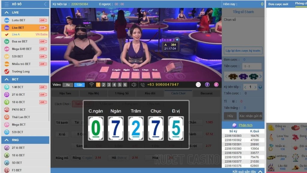 Xổ số online - Live BET