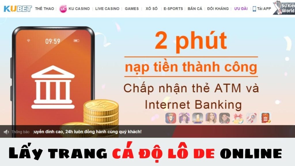 Trang đánh lô de online uy tín