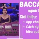 App chơi baccarat trực tuyến