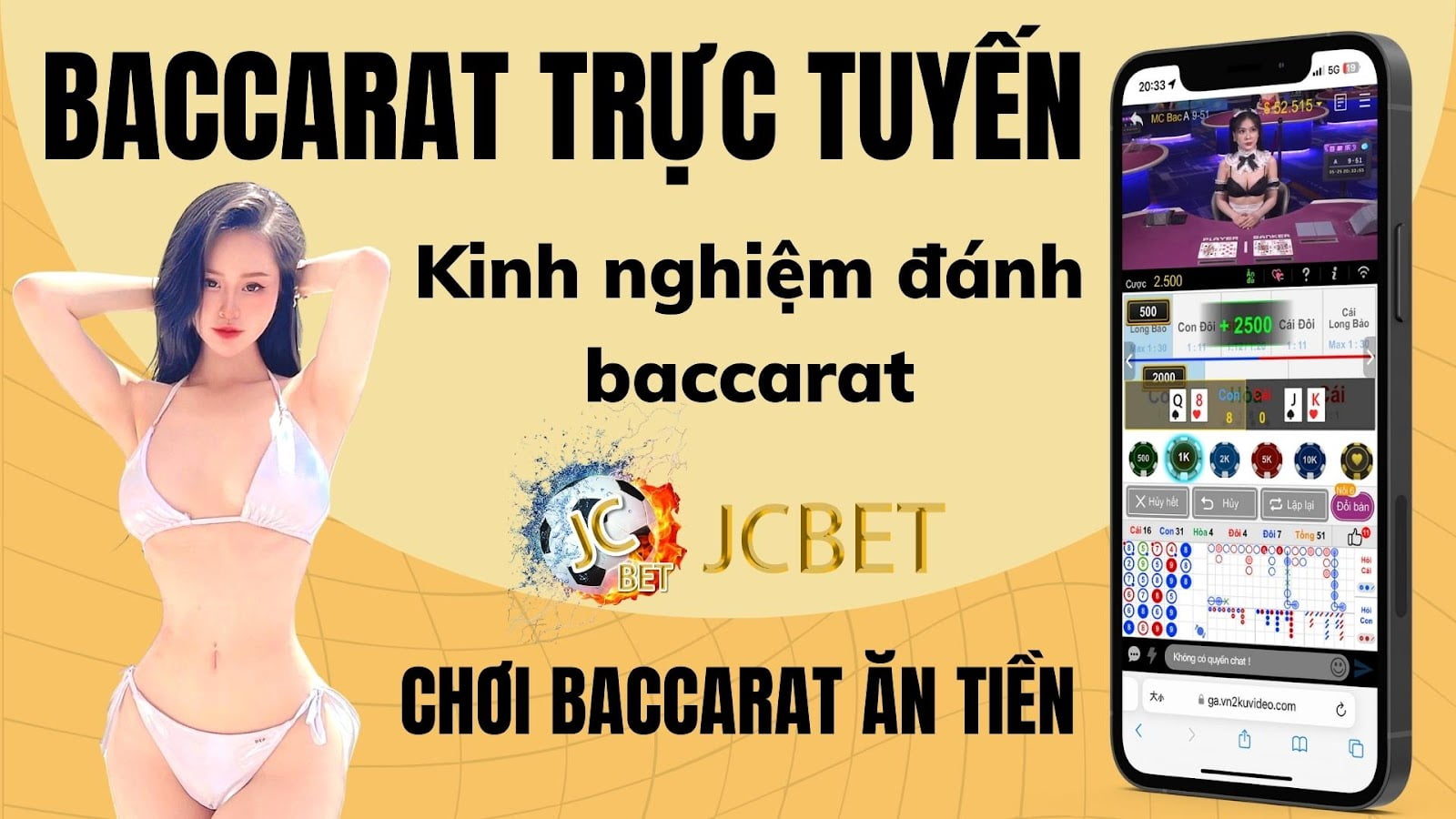 Kinh nghiệm đánh baccarat