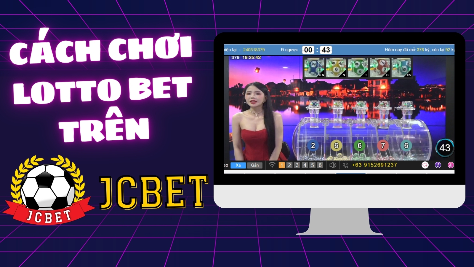 Cách chơi Lotto bet trên JCBET Casino