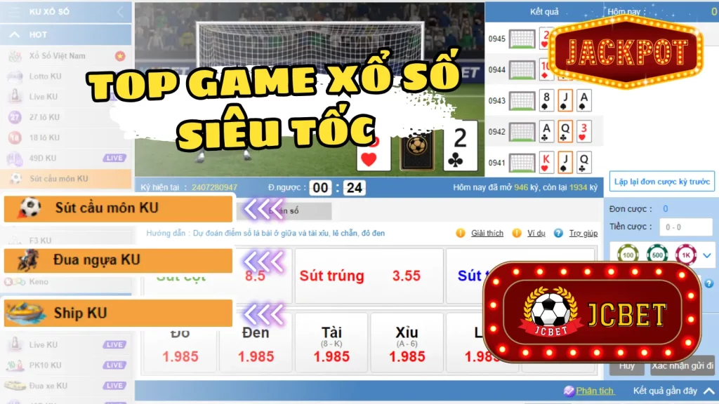 Game xổ số siêu tốc