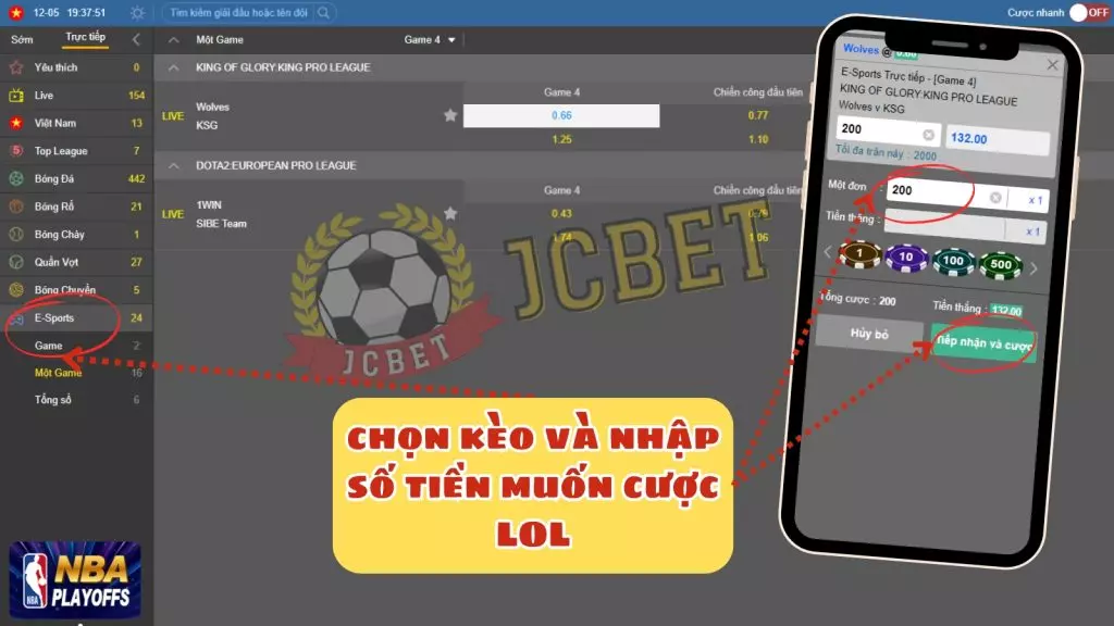 App cá cược Liên minh